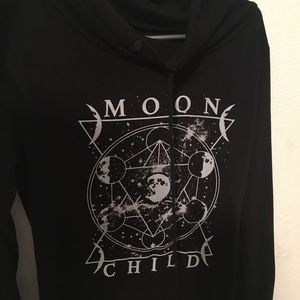 Small Black Fifth Sun Hoodie